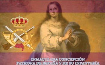 La Inmaculada - Patrona de Infanteria
