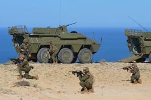 Refuerzo militar para Ceuta